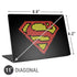 DC Comics Superman Logo Pixels Universal Laptop 11in (8.8 x 6.2in) Skin